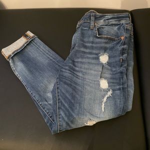 Men’s American Eagle Skinny Jeans 36x30 distressed